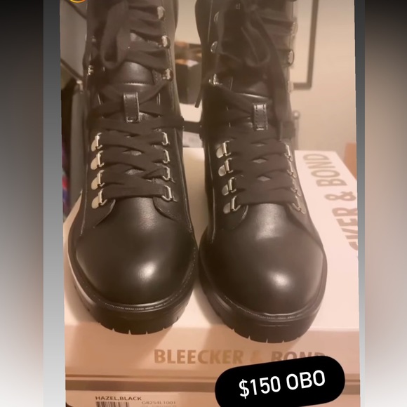 Bleecker snd bond genuine leather boots brand new in box - Picture 3 of 5